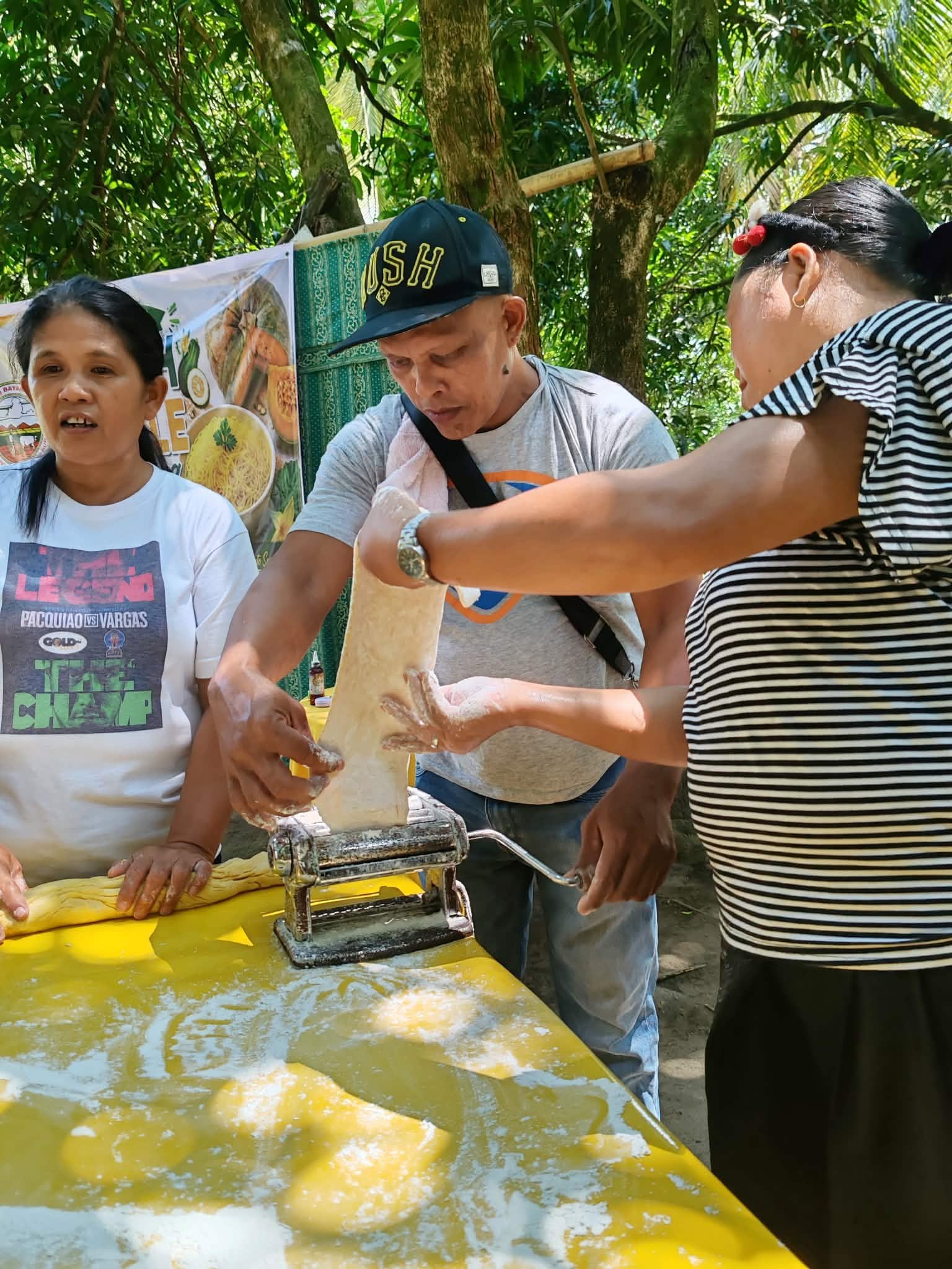 ONE-DAY TRAINING ON SQUASH NOODLES MAKING 🍜🌱